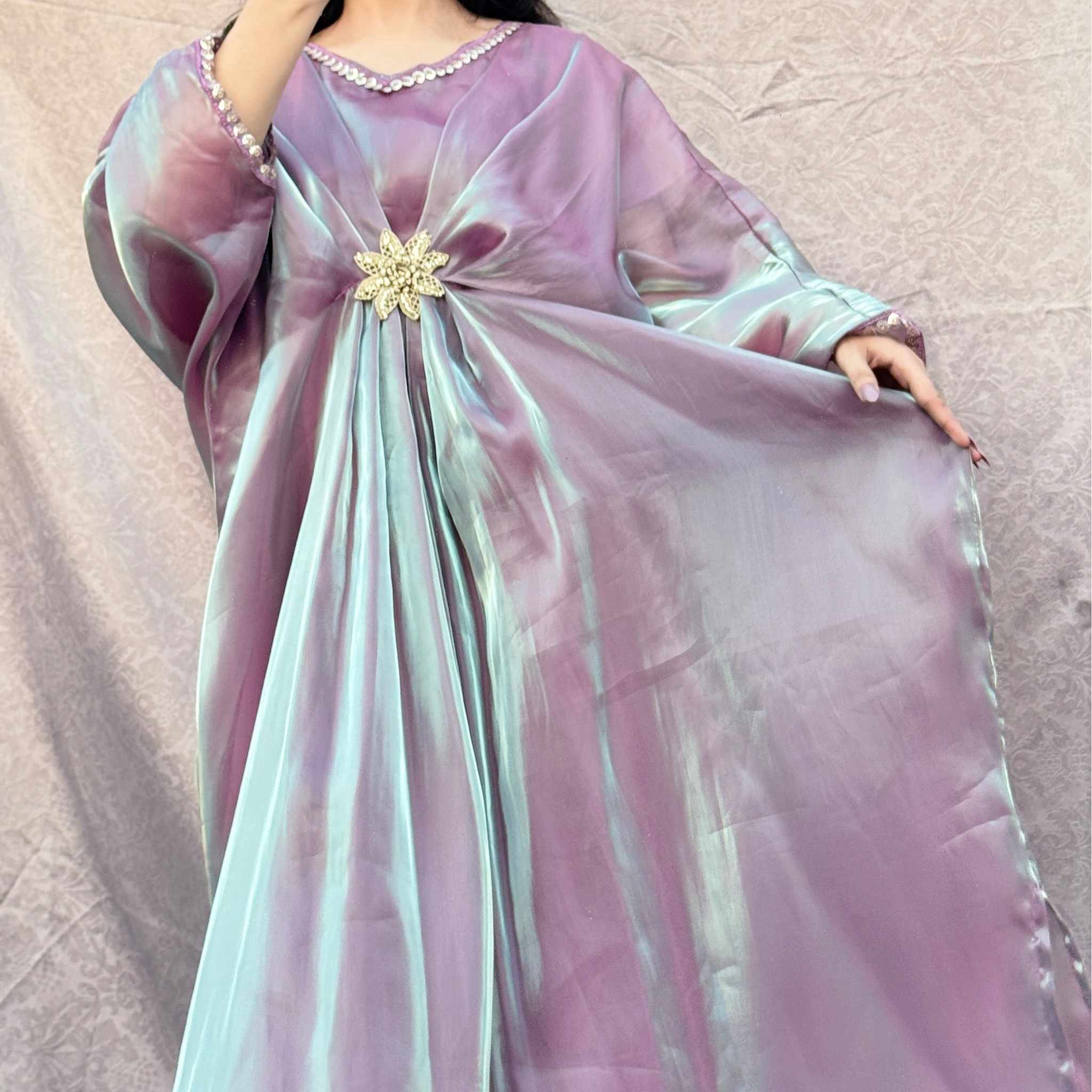 Lilac Kaftan - Styled By Merram