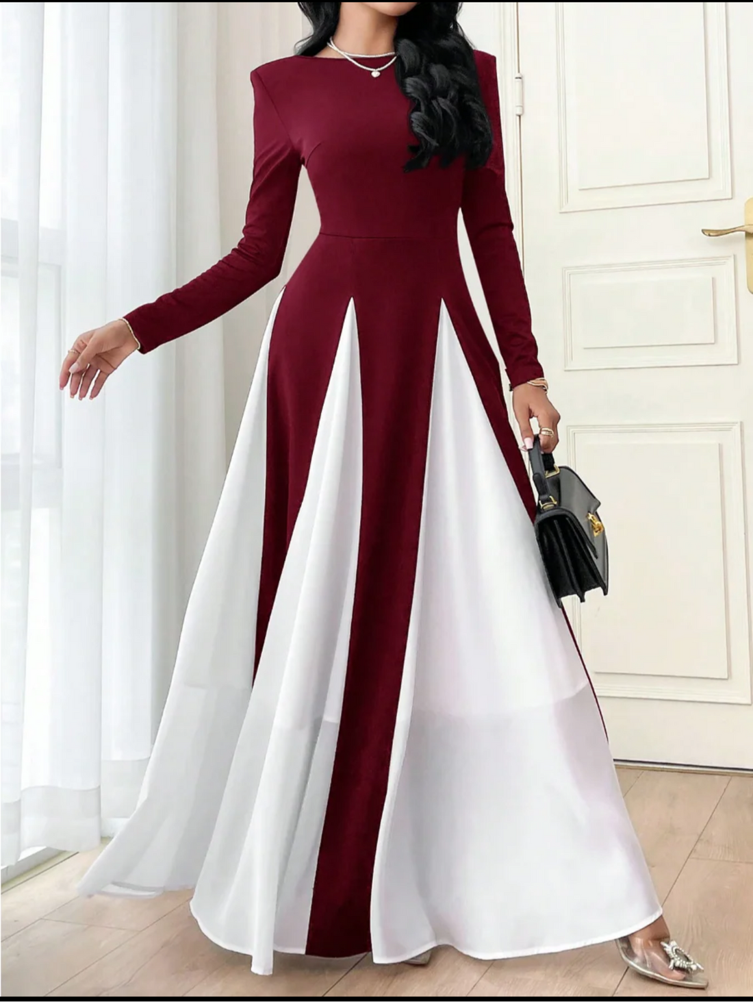 Two tone gown-Styled by Merram