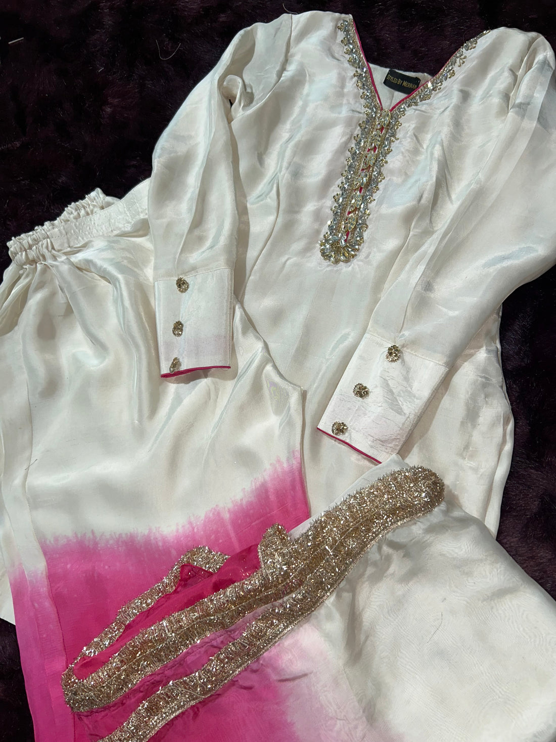 Elegant Ombre Dress for Women – Stylish Color Fade