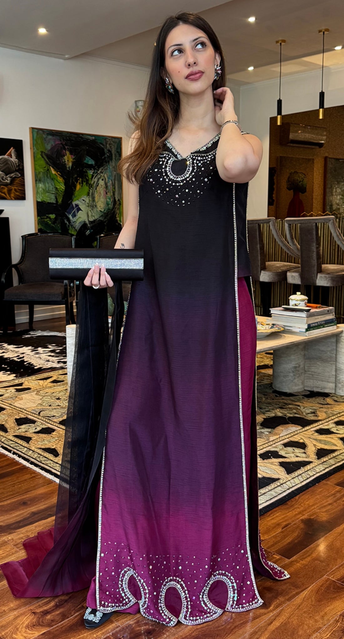 Trendy Purple Colour Dress Combinations for Women