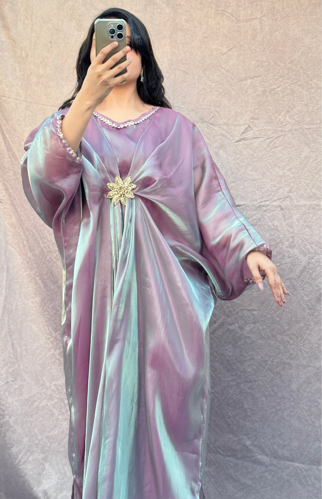 Lilac Kaftan - Styled By Merram