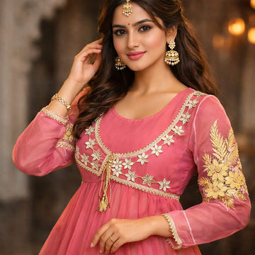 Elegant & Stylish Light Pink Color Dress for Women