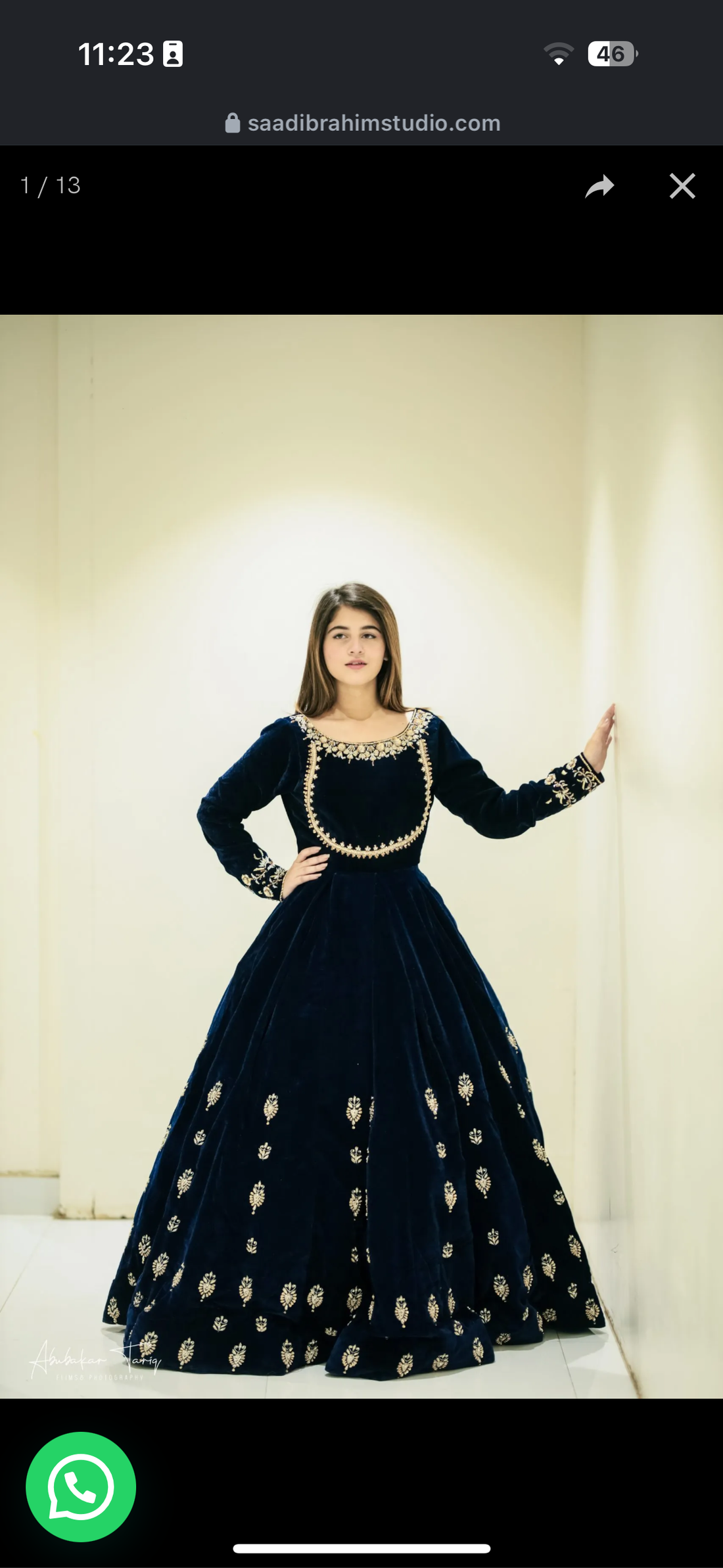 Elegant Blue Frock for Girls and Ladies – Stylish & Comfortable