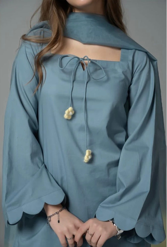 Elegant Blue Suit for women – Stylish & Modern Look
