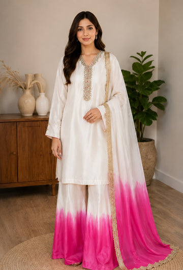 Elegant Ombre Dress for Women – Stylish Color Fade