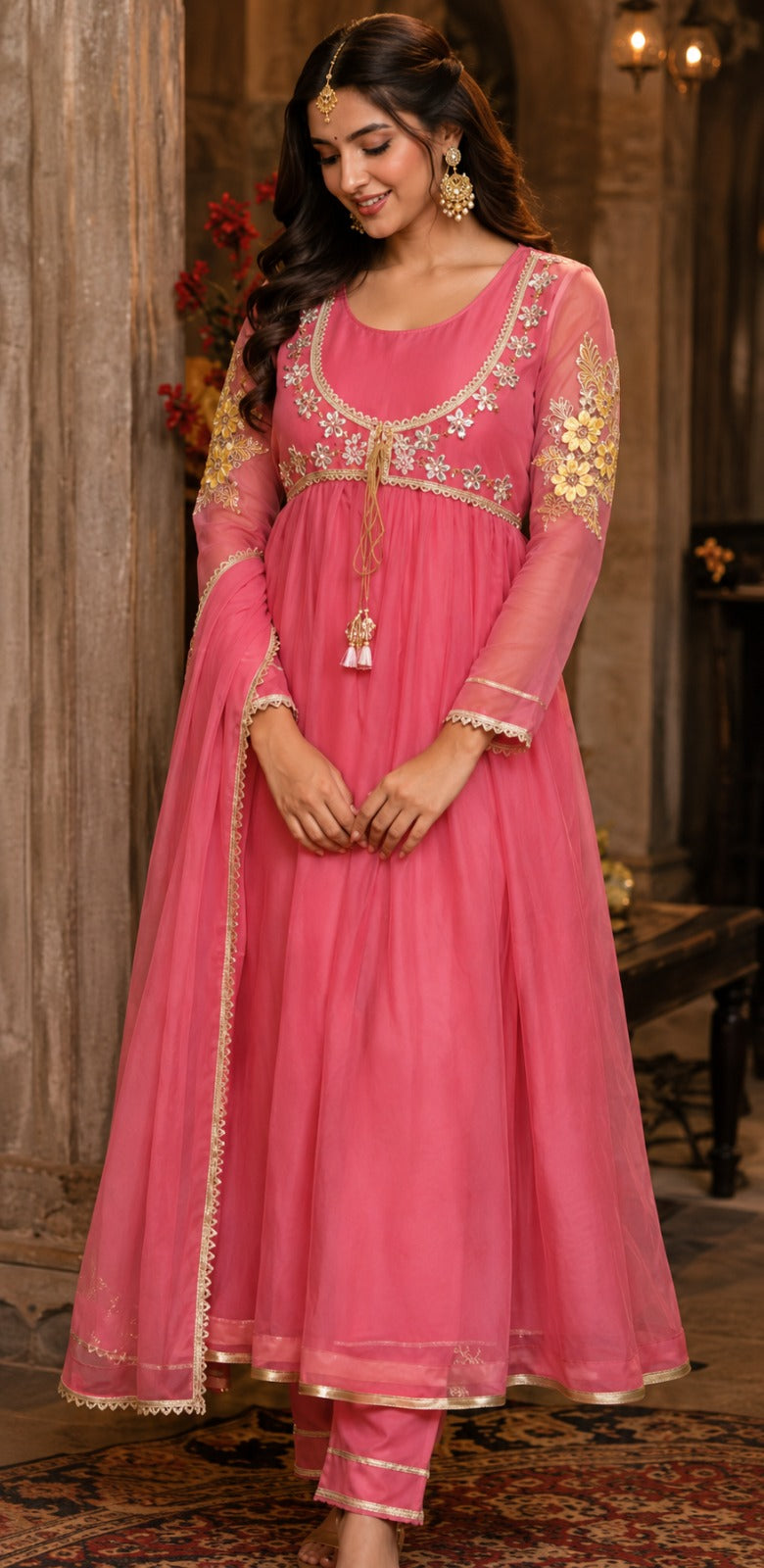 Elegant & Stylish Light Pink Color Dress for Women