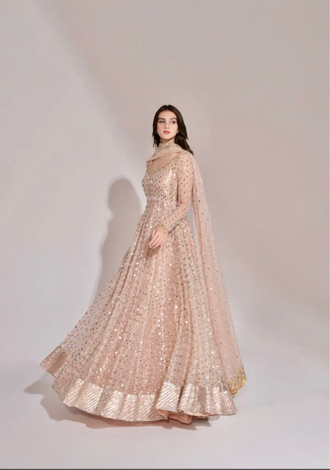 Elegant Anarkali & bridal maxi dresses with fine embroidery, perfect for wedding & walima to make your day graceful and memorable