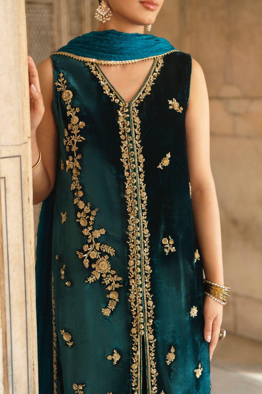Velvet dress for girls and women