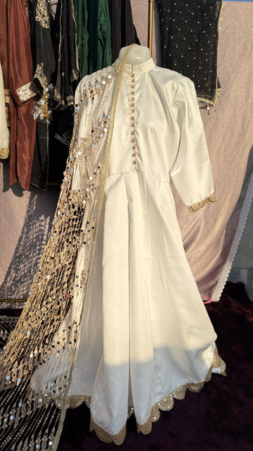 Viral white frock dress for girls / woman