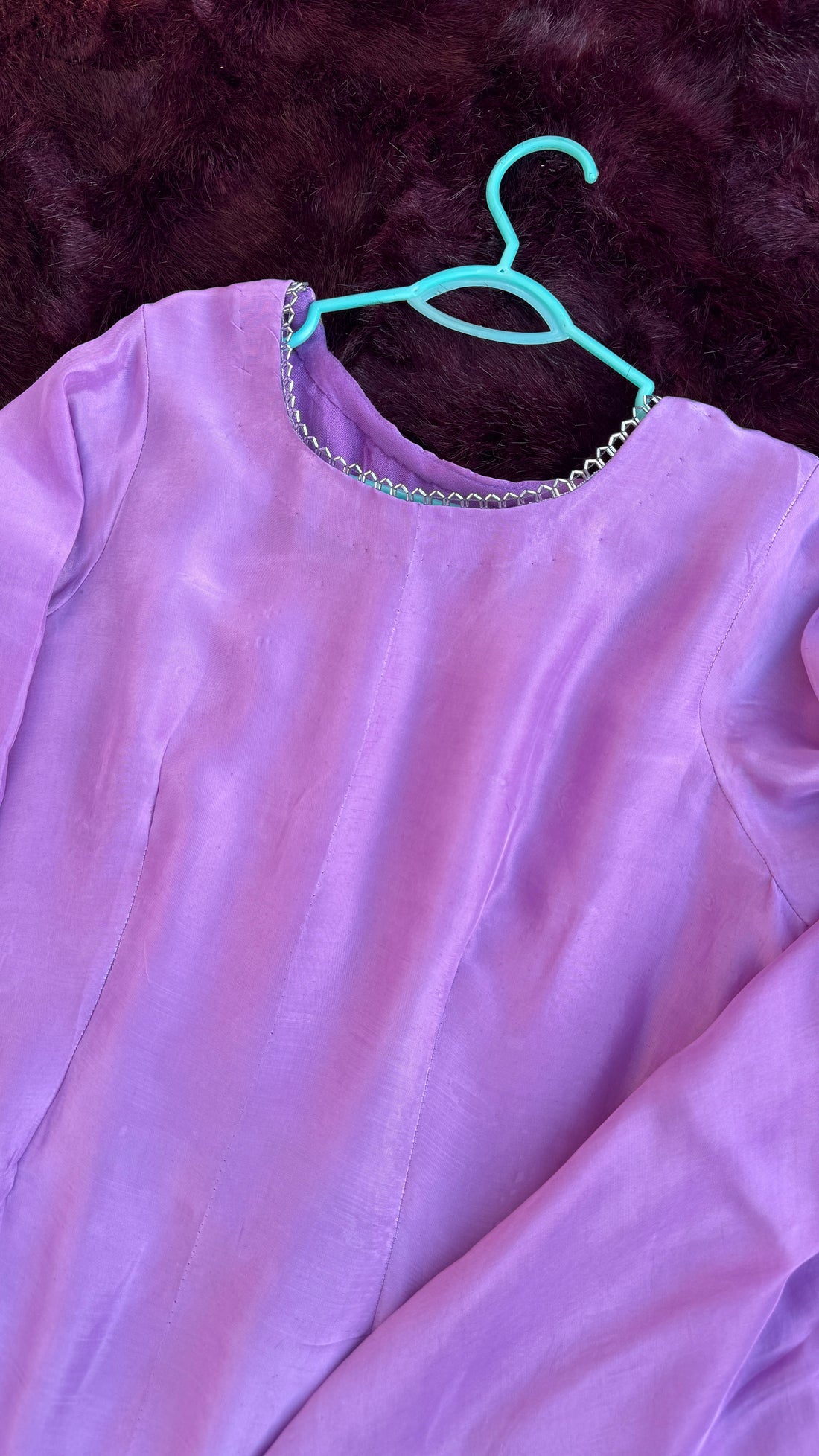 Elegant Lavender Color Dress for Women – Trendy Style