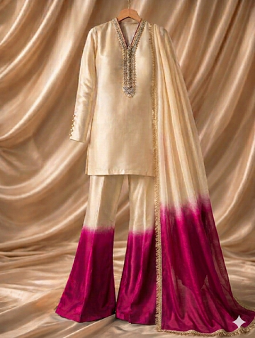 Elegant Ombre Dress for Women – Stylish Color Fade