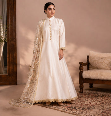 Viral white frock dress for girls / woman